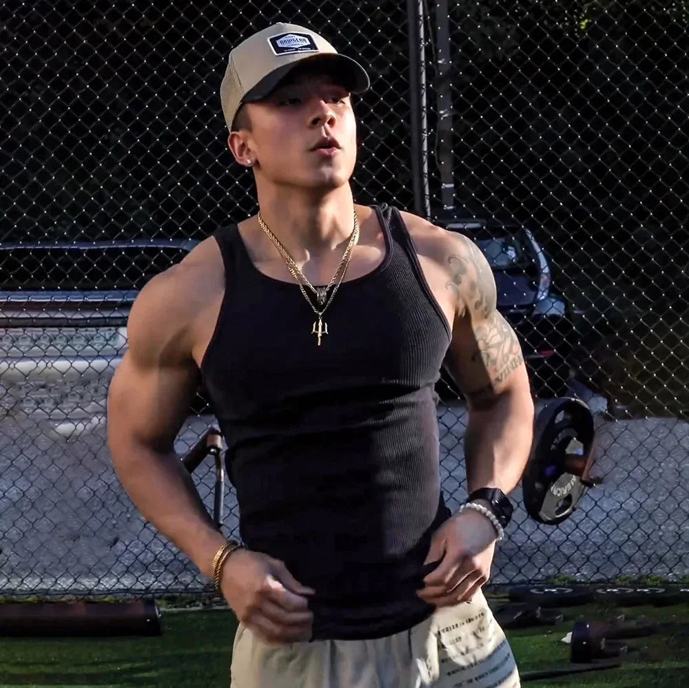 Breathable Gym Vest Fitness Training Tank Top